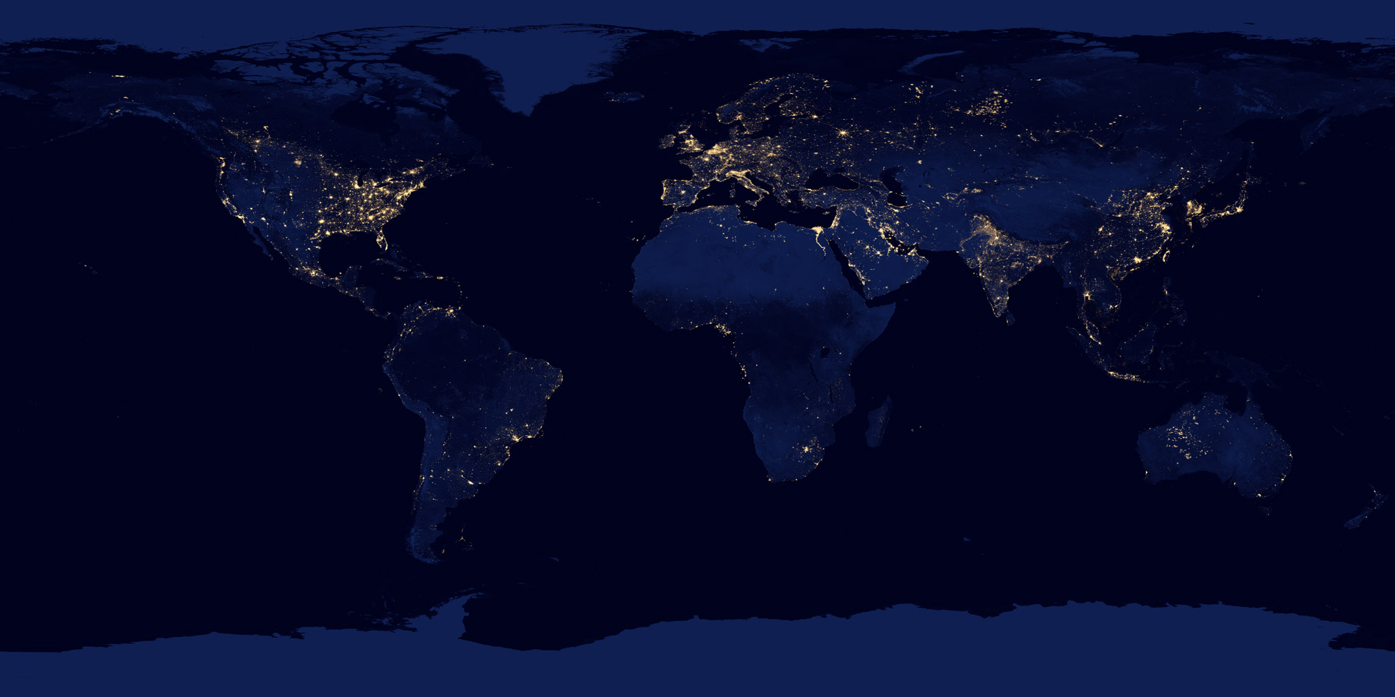 Earth Maps Satellite Free Earth At Night | Academo.org - Free, Interactive, Education.