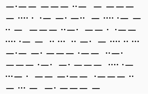 Morse Code Words Academo Free Interactive Education 